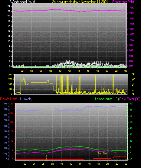 24 Hour Graph for Day 11